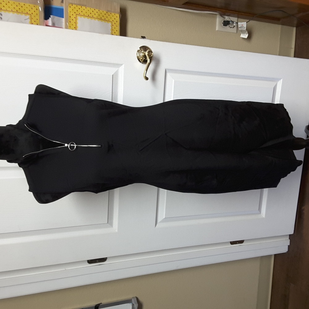 Lauren Ralph Lauren Sleeveless Black Dress w/Zip